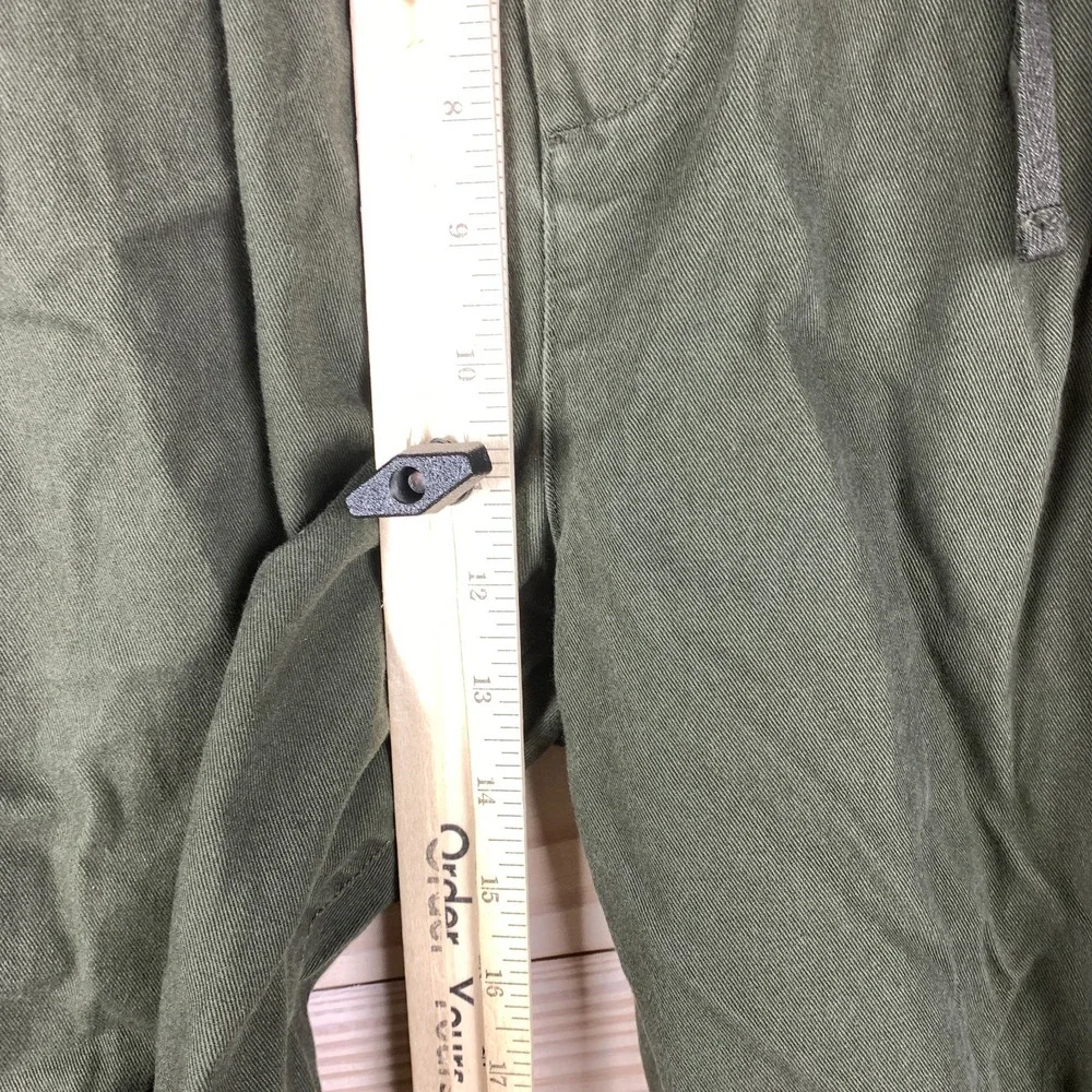 Musinsa Standard Wide Barrel‎ Leg Trouser 31 Pleated Green Pants Utility